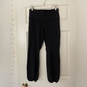 Aerie Offline Hugger Cinch Pants Size XL Black